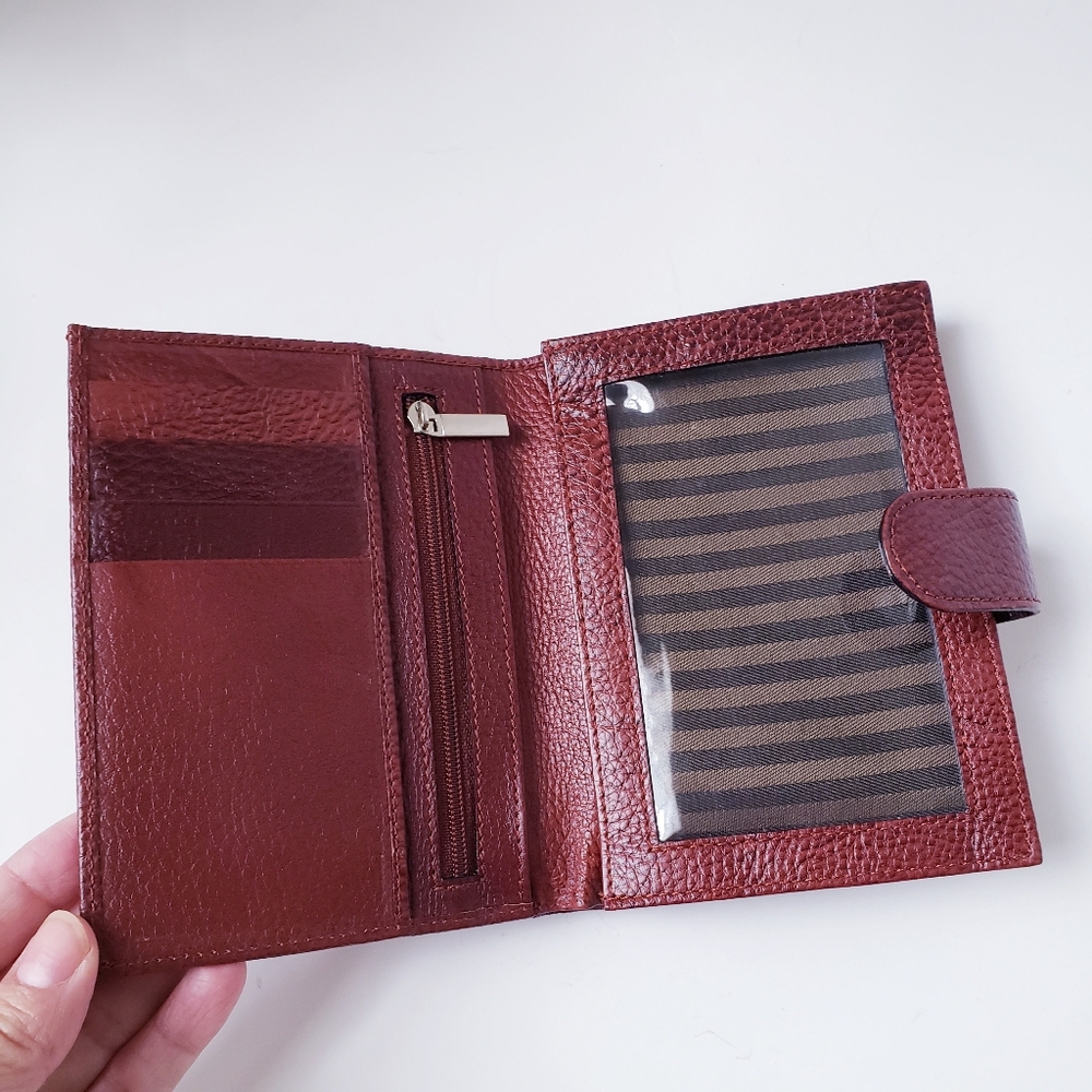 Vintage Brown Leather Wallet - Picture 3 of 12